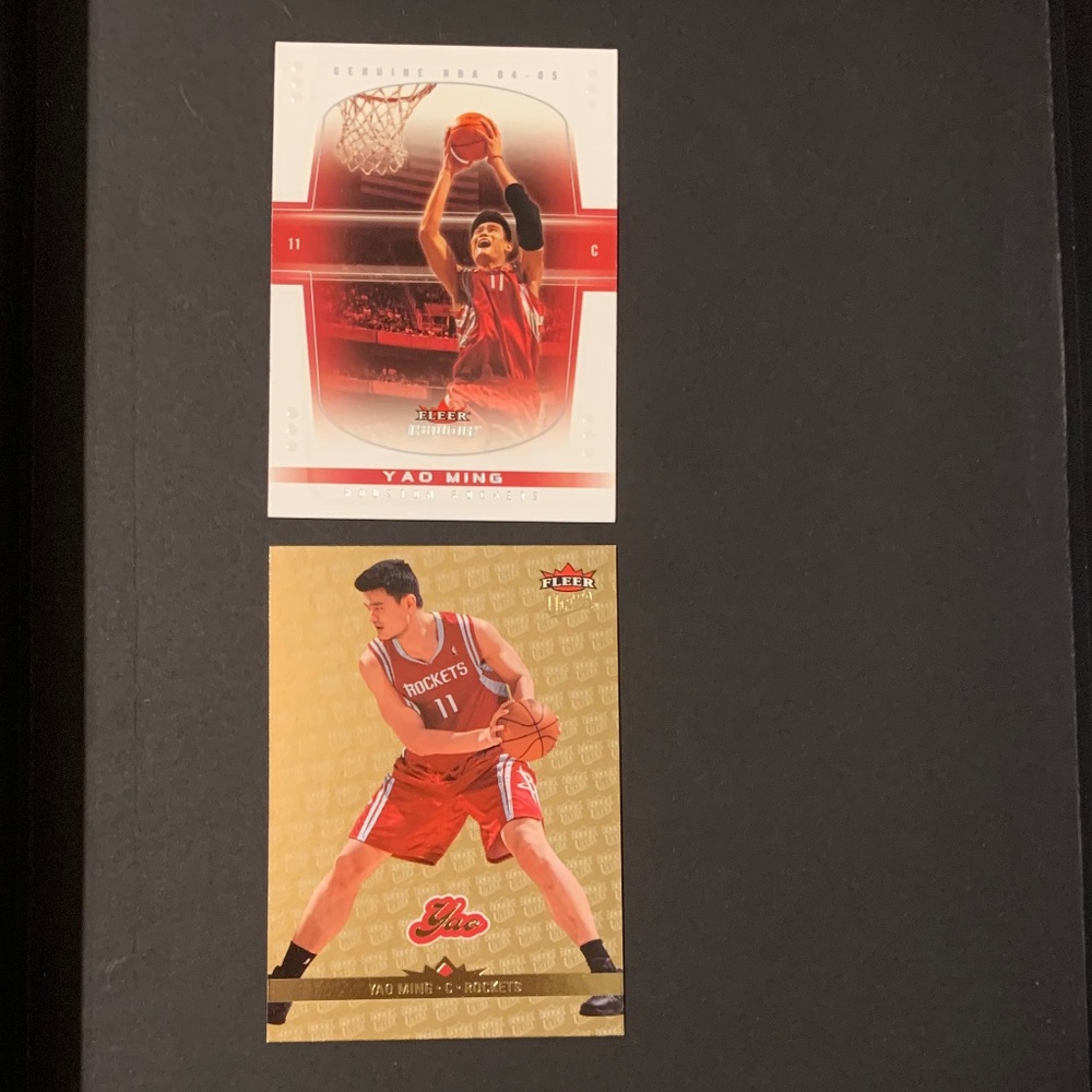 Yao Ming basketball cards